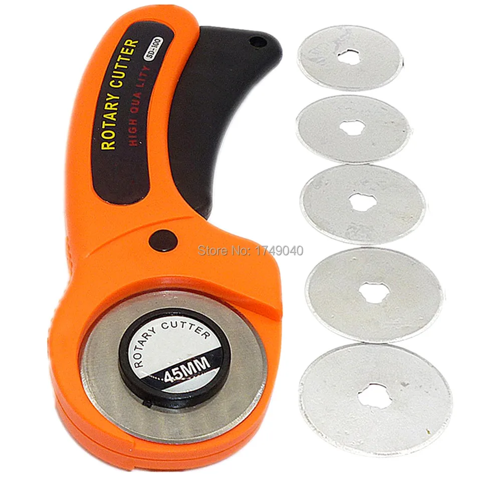 45mm Rotary Cutter Blade Patchwork Fabric Leather Craft Sewing Cutting