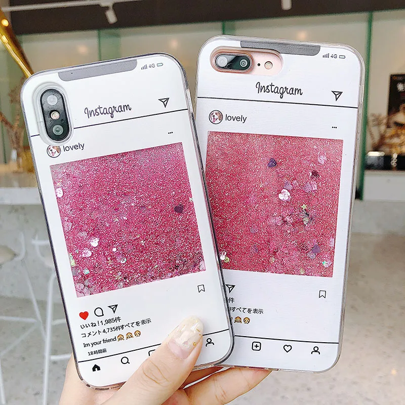 

Glitter Liquid Case For Honor 10 Lite 8C 8X TPU Case For Honor 7X Quicksand Cover For Huawei Mate 20 Lite 10 Pro P30 P20 Nova 3