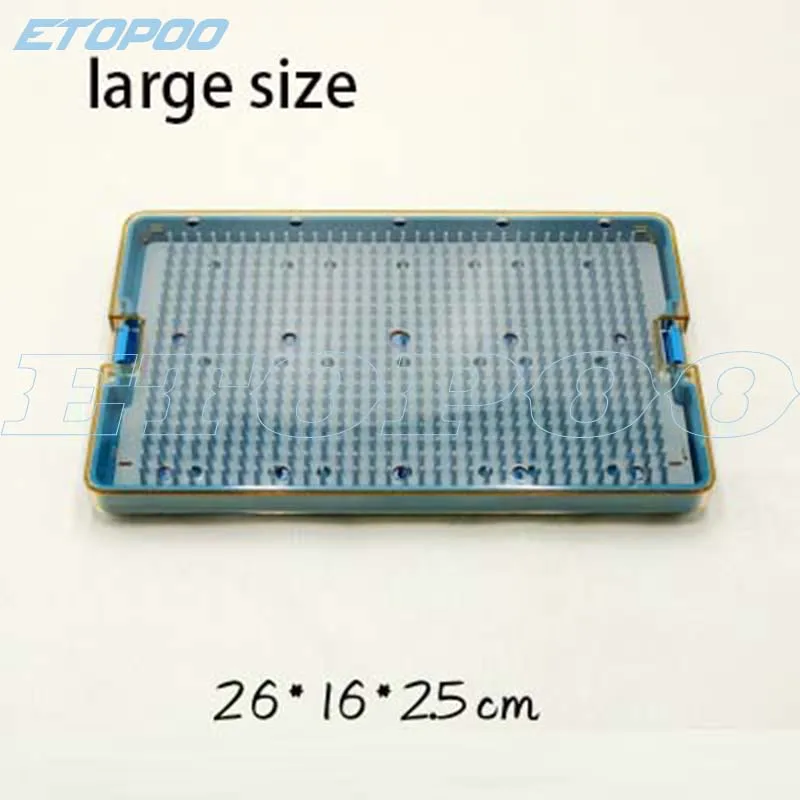 

Ophthalmic microsurgical instruments Surgical Autoclavable Surgery Silicone Disinfection Box Tool
