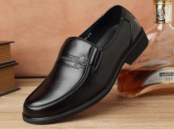 Plus Size Shoes For Men 46 47 48 Autumn New Mens Dress Shoes Genuine Leather Solid Flats Free Shipping 13