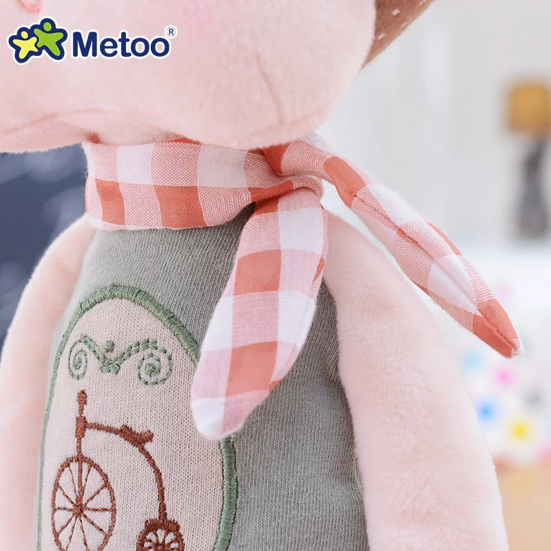 13 дюймов сопроводительный сон Анжела кролик плюшевые животные детские игрушки для девочек детский день рождения Рождественский подарок кукла Metoo