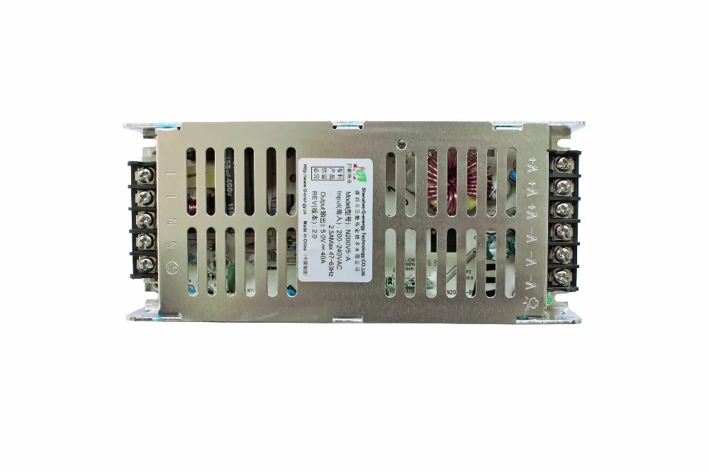 G energy N200V5 A тонкое 5V 40A 200W Светодиодный Мощность для экран Использование 200 240V AC