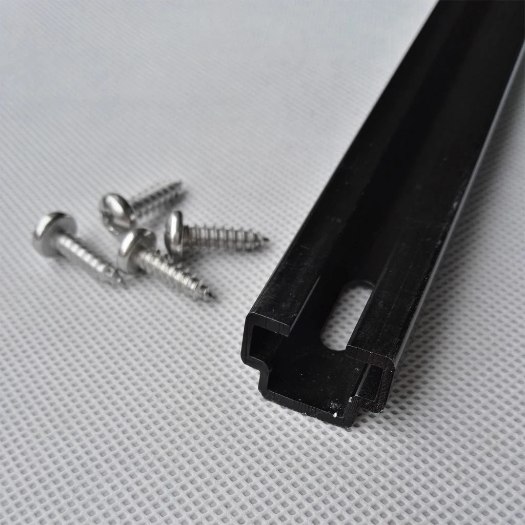 24 inch Rail Hold Mount with Screws Mounting Hardware for Kayak Boat Fishing Pole Rod Holder