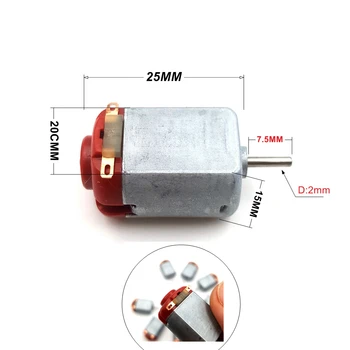 

1PC 130 DC3-6V Micro Motor Toy motor for DIY Toys Hobbies Smart Car