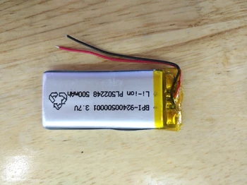 

Packet 3.7V polymer lithium battery 502248 500mah