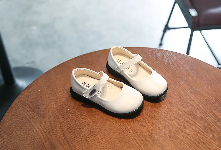 Кожаные туфли принцессы для девочек, коллекция 2019 года, весенне-Осенняя детская обувь, школьная повседневная обувь для девочек