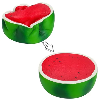 

Soft Big Orange Watermelon Strawberry Peach Jumbo Slow Rising Toy Fun Collection Squeeze Toys for Children toys Gift