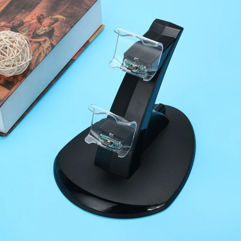 

Gamepad Controller Charger Charging Station For PS4 Controller LED Dual Charger Dock Station USB Fast Charging Stand