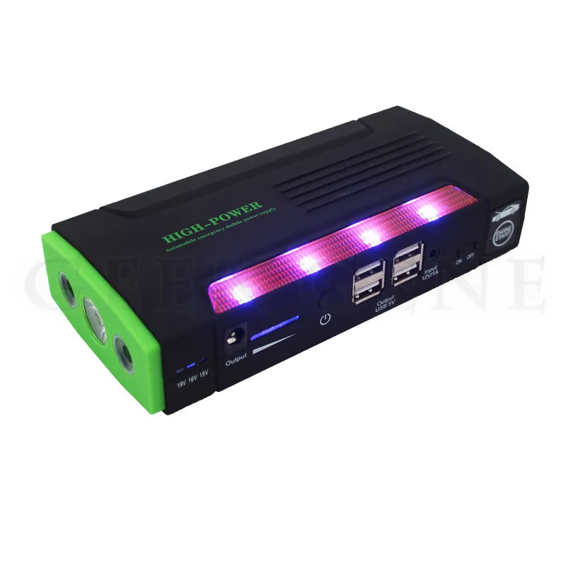 2018 Starting Device 68800mAh Petrol Diesel Jumper Car Battery Booster Starter Multi-function 12V Car Charger For Car Battery CE