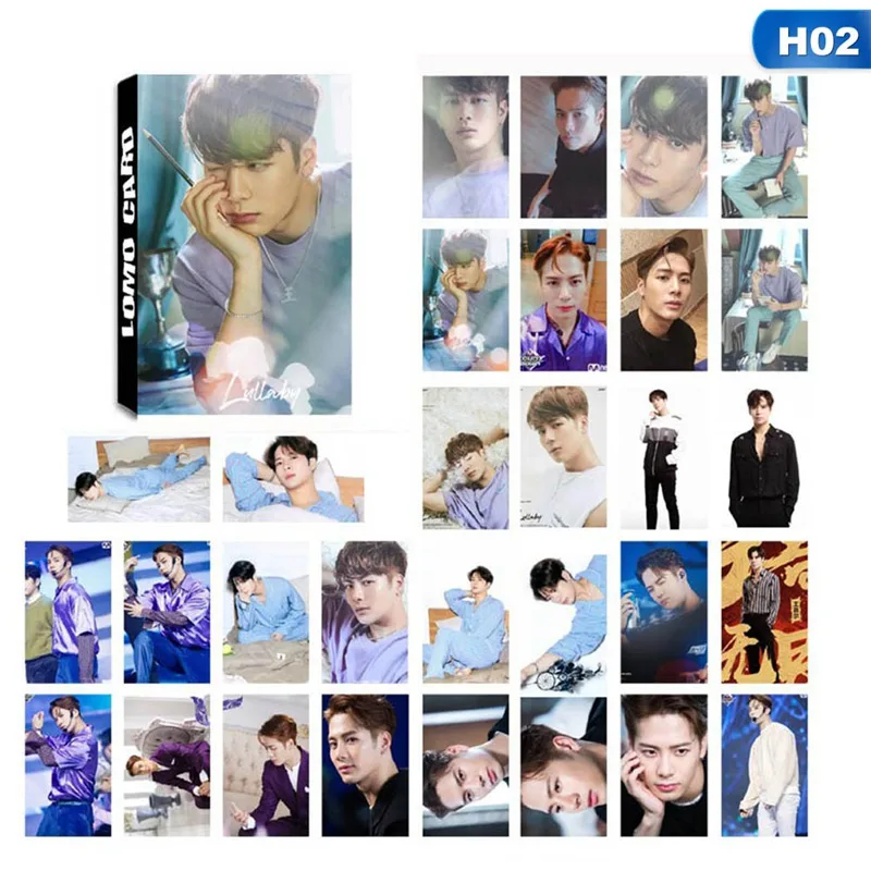 30 шт./компл. K Pop GOT7 новый альбом подарок вам Lomo карты Мода самодельные бумажные