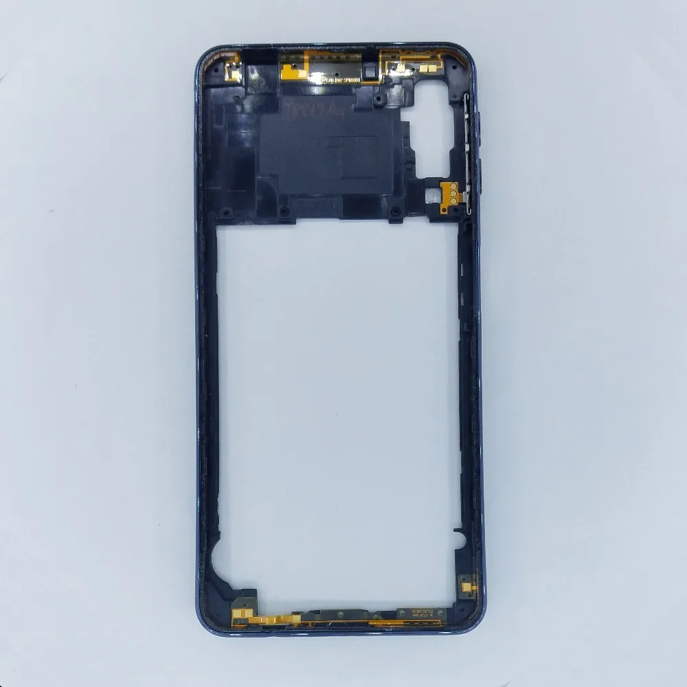 Для samsung Galaxy A7 SM-A750F A750F A750 телефон корпус средняя Рамка замена шасси с кнопкой