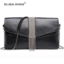 genuine leather women clutch bags fashion cow leather designer bags famous brand 2016 handbags crossbody shoulder bags clain bag