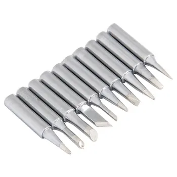 

LIXF HOT 10 pcs Uk Common Solder Soldering Iron Tip for Hakko Station 900M 933