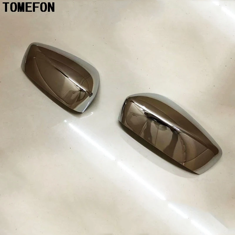 Хромированный чехол TOMEFON для Mazda 2 Mazda2 Demio DJ 2014 2015 2016 крышка зеркала боковой двери