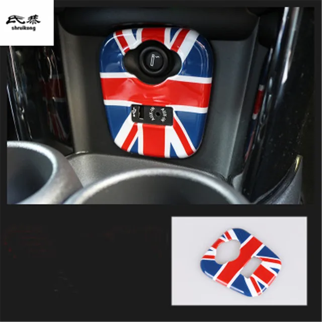 1pc PC material Cigarette lighter panel decoration cover for mini