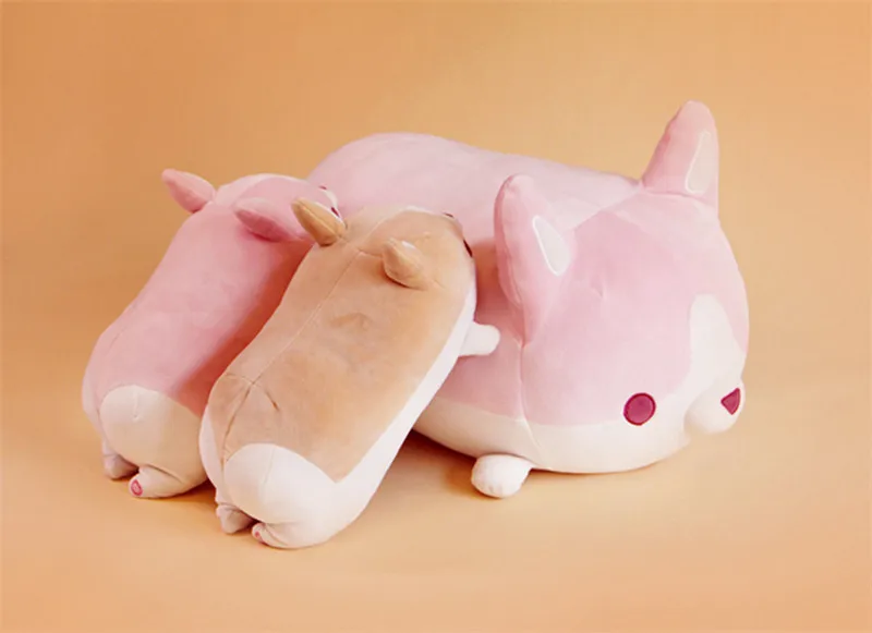plush corgi dog toy with big hip15
