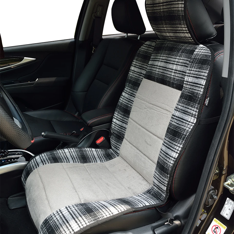 Universal Winter Heating Seat Car Front Seat Covers Warm Heated Chair