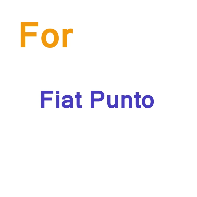 Cawanerl для Fiat Punto Uno Panda Viaggio Ottimo резиновая прокладка для автомобиля уплотнительная лента комплект звукового управления уплотнитель края Обрезной уплотнитель - Цвет: For Fiat Punto