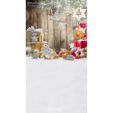 Рождество фон фонового рисунка Виниловый фон для фотосъемки с изображением пляжа Рождественские подарки фоны для фото фотостудия фотография