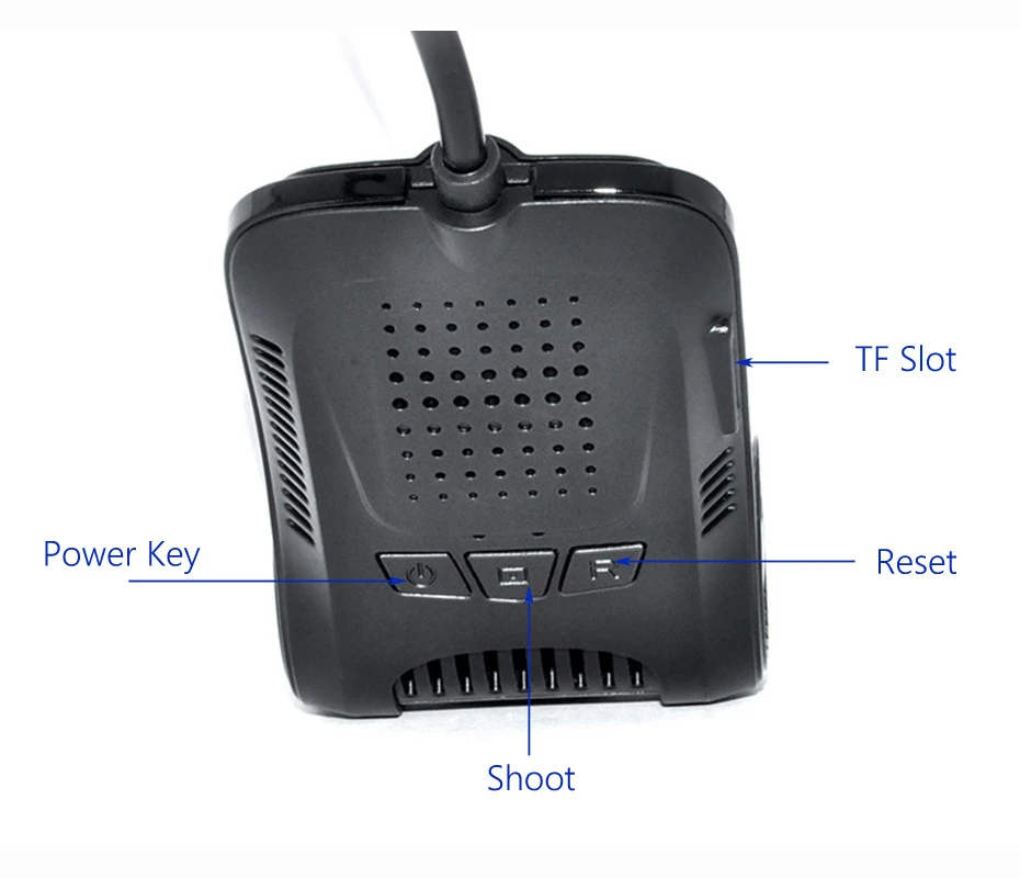 Автомобильный видеорегистратор Novatek96658 Sony IMX322 Wi Fi ночное видение 1080P