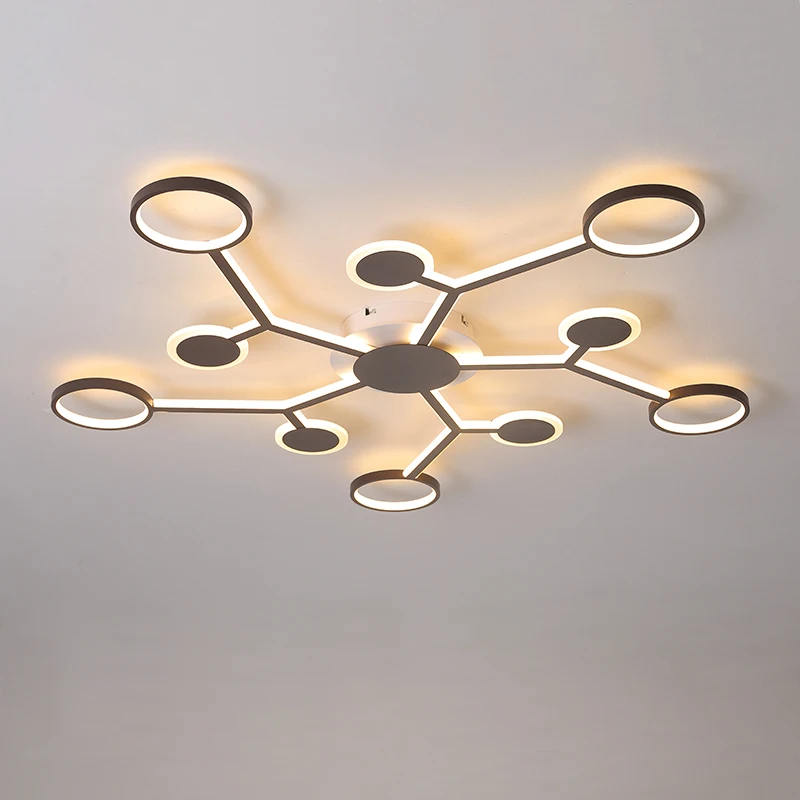 

New Modern led chandeliers ceiling For living room bedroom lampadari led Chandelier lighting Hardware+Acrylic lustres para sala