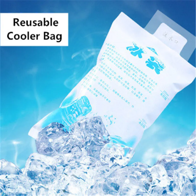 

10pcs/set cheap Insulated in-customized reusable dry cold ice pack gel cooler bag for lunch box food cans wine medical