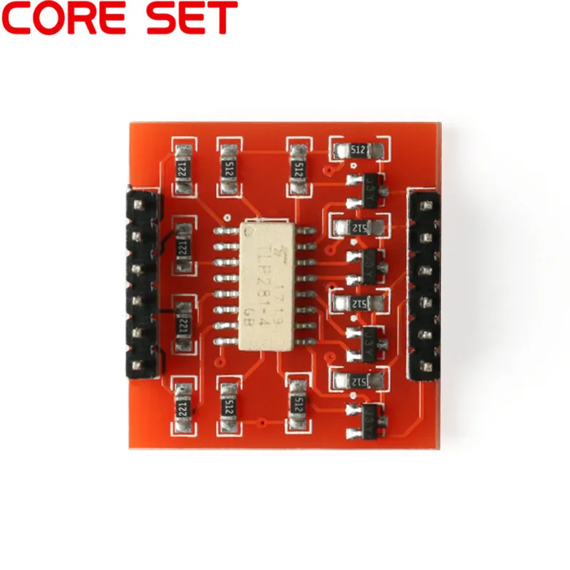 

TLP281 High Low Level Optocoupler Isolation 4 Channel CH Opto-isolator IC Module Expansion Board For Arduino