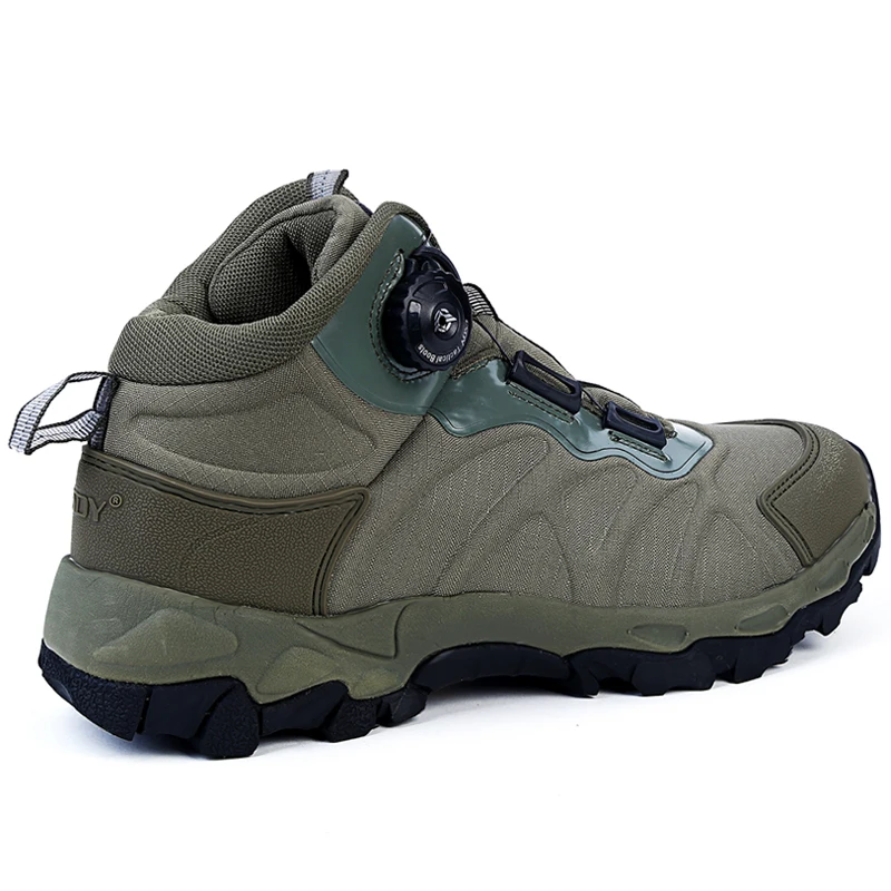  Breathable Men Shoes Army Ankle Boots Safety Tactical Military Combat Boots outdoor Quick reaction 