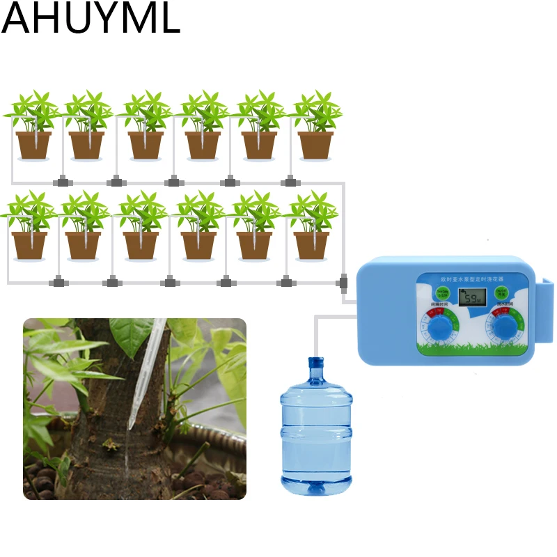 HOT LED Convenient Micro Irrigation Set Watering Flowers Automatic Controller Timer Electronic Timer Water Garden Home Office