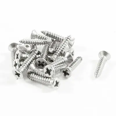 

10 pcs Industry 16mm x 3mm Threaded Self Tapping Screws Drilling Bolts