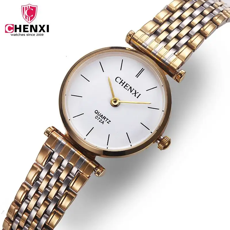 

CHENXI Brand Women's Casual Waterproof Watch Quartz Ladies Watches Women Clock Famous fashion Dress wristwatch relogio feminino