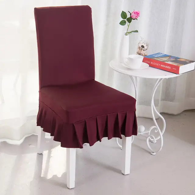 Deep Burdy High Quality Spandex Chair Covers