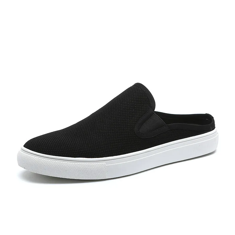 

Outdoor Baotou Sandals men's slippers 2019 new summer heel less lazy half drag men's shoes sandals fashion trend Yasilaiya