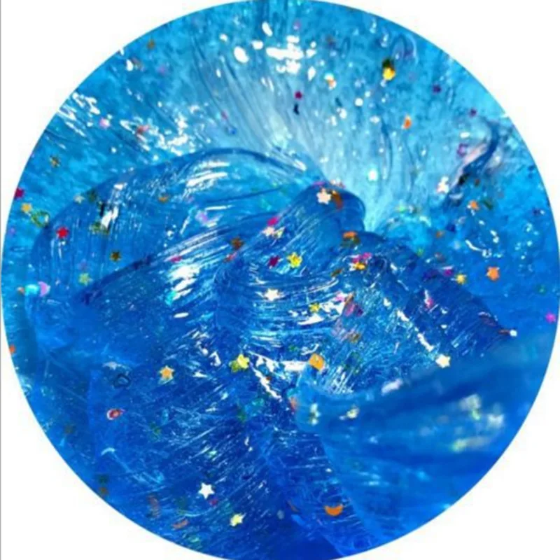 

Slime Slim crystal clay star moon blue ocean plaster 100ml crystal mud decompression toy