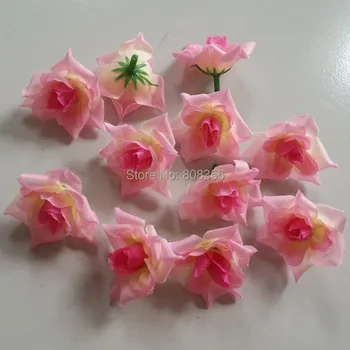 

100p Lovely 3.5cm-4.5cm Artificial Simulation Camellia Rose Flower Heads