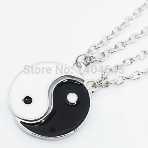 Aliexpress Yang | silver yin yang pendant best friend gift pair necklace charms in Aliexpress Yang | silver yin yang pendant best friend gift pair necklace charms in