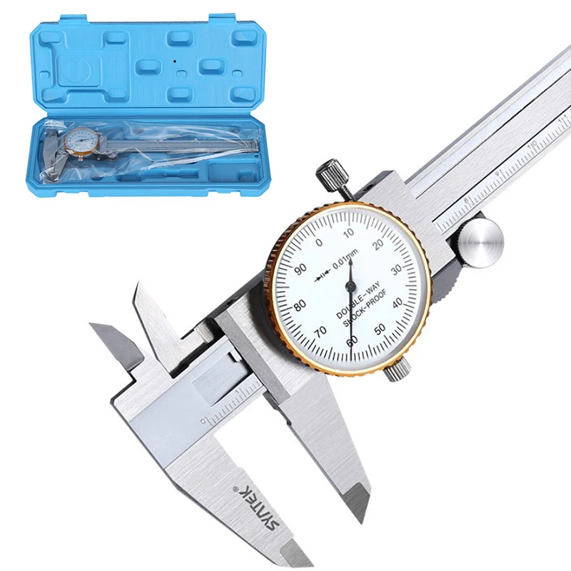 

New Hight quality metal caliper 0-150 mm Metric Gauge Measuring Tool Dial vernier caliper Shock-proof Vernier Caliper 0.02 mm