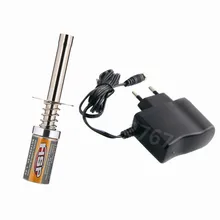 HSP 80101 стартовый комплект двигателя перезаряжаемый Свеча зажигания SC1800mAh AC зарядное устройство ЕС для RC автомобилей Nitro грузовик самолет
