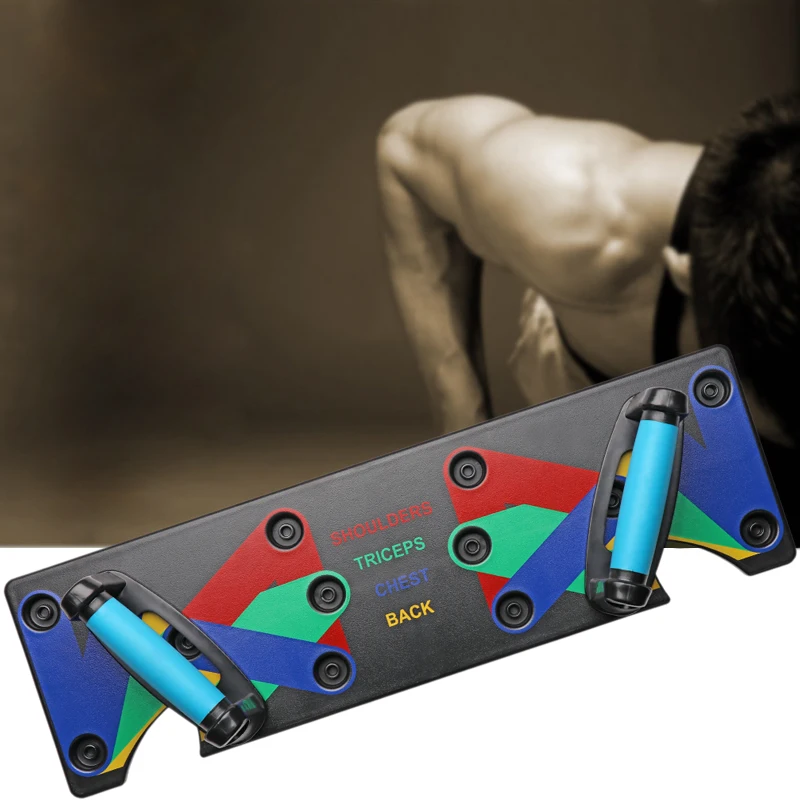 

Push Up Rack Board Fitness Flex Stands Bar Gym Workout Sports Exercise Equipment Anti-slip Body Building Training