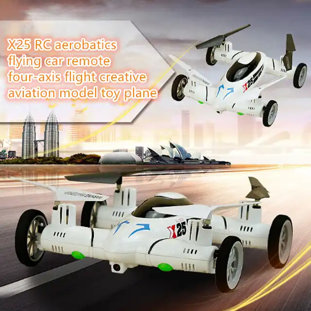 Quadcopter Drone Flyers Sy X25 1 Flying Car Quadcopter With Wheels