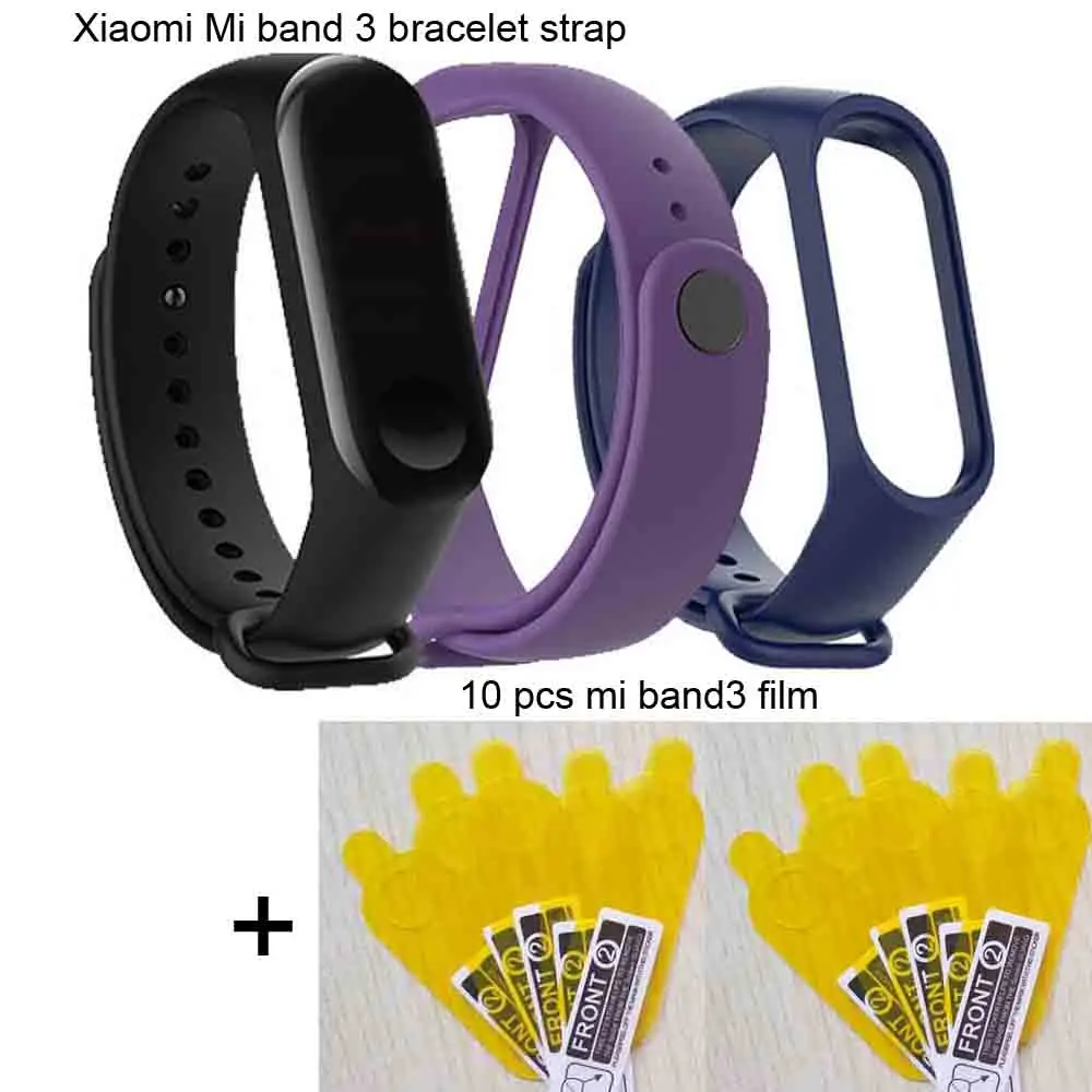 

Xiao Mi Band 3 Strap Miband 3 Smart Wrist Silicone Bracelet Miband3 Pulsera Correa for Original Xiaomi NFC Mi Band 3 Wrist Strap