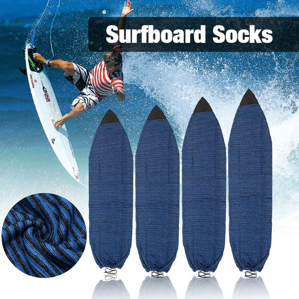 

New Arrival Water Sports 6''/6.3''/6.6''/7'' Surfboard Socks Cover Surf Board Protective Bag Storage Case