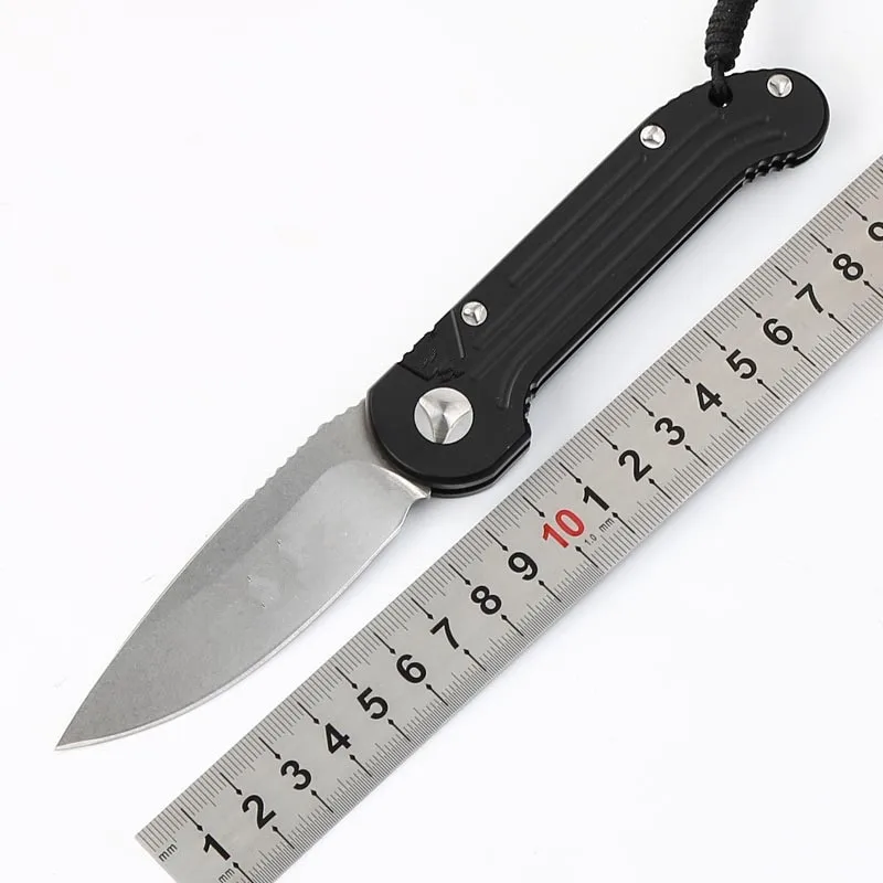 

MIKER Newest OEM LUDT Flipper folding Elmax blade Aluminum handle outdoor gear tactical camping hunting EDC tool kitchen knife