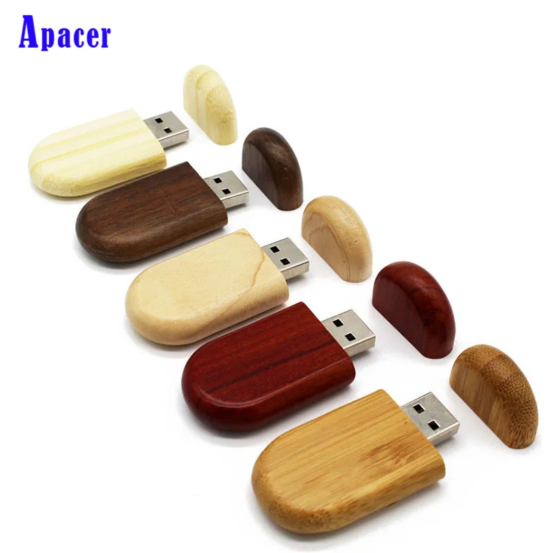 Apacer Customize LOGO USB flash drive 4gb 8gb 16gb 32gb pen drives Maple wood Packing box