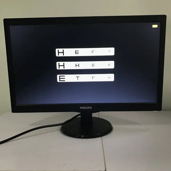 VC-P 21,5 Дюймов светодиодный диаграмма остроты зрения монитор видения Тестер Панель диаграмма монитор