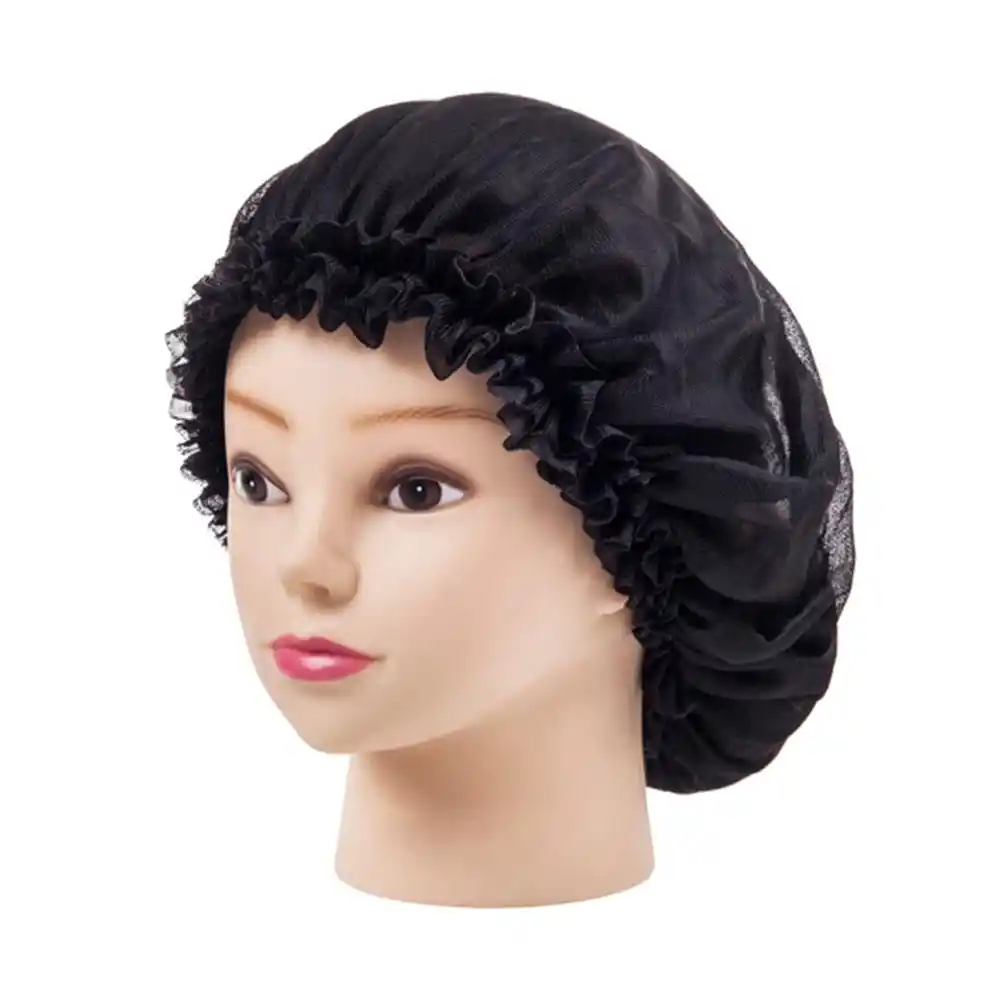6 Colors Sleeping Hat Night Sleep Cap Hair Care Satin Bonnet Caps