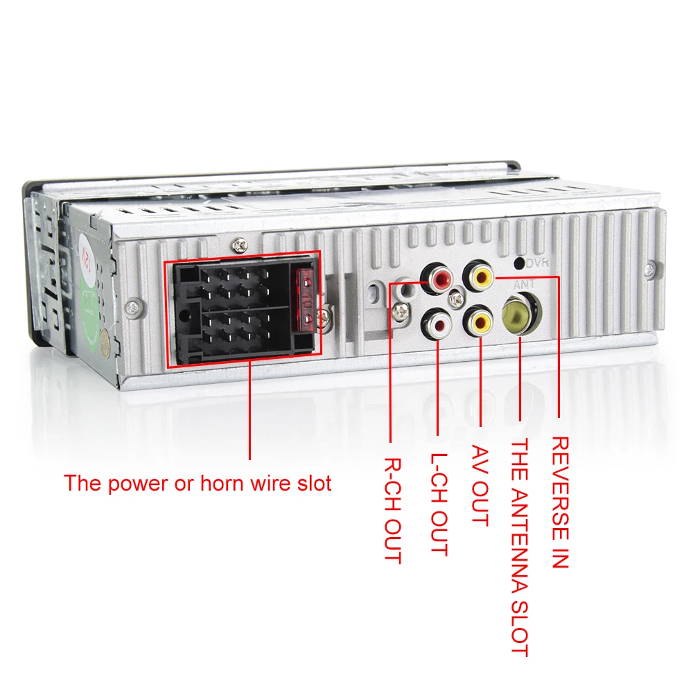 Бегемот 4 &quotTFT экран 1 Din автомобильный Радио Аудио Стерео Bluetooth MP3 USB AUX FM аудио