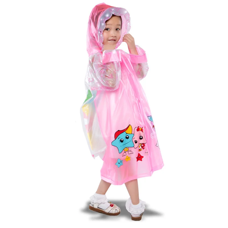 

Raincoat Baby Children Cartoon Kids Girl boys rain coat Cartoon rainwear Waterproof Rainwear Waterproof Rainsuit Poncho