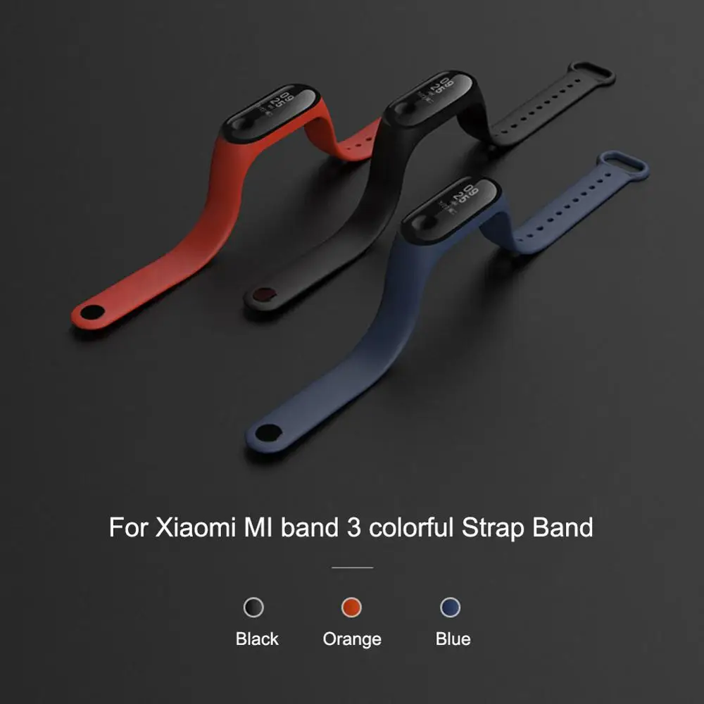 Xiaomi mi ремешок, силиконовый браслет с 4 ремешками, общий mi band 3, умный браслет, спортивный мягкий водонепроницаемый ремешок на запястье mi Band 4