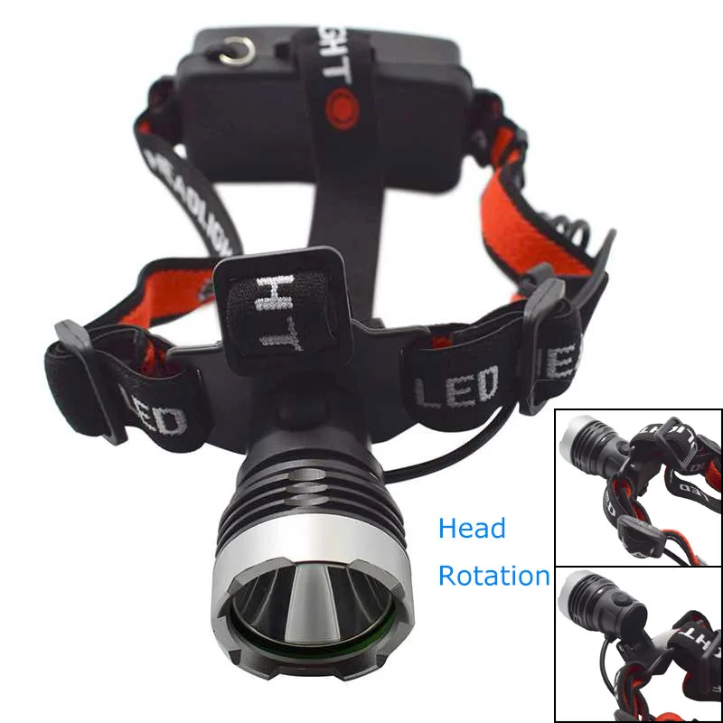 XML t6 led flashlight rechargeable high power led torch 3